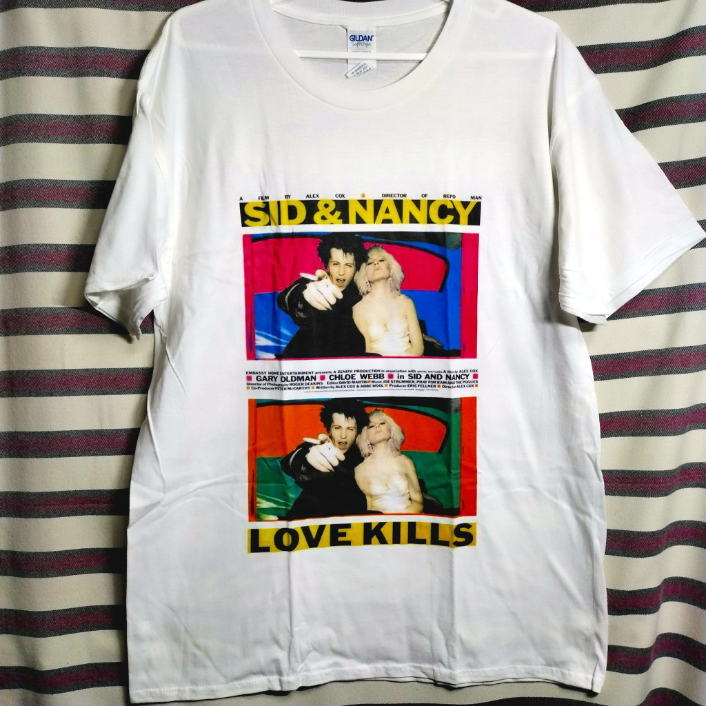 映画『シドアンドナンシー』（Sid And Nancy）バンドTシャツ b　セックスピストルズ Sex Pistols シドヴィシャス シドビシャス Sid Vicious_画像2