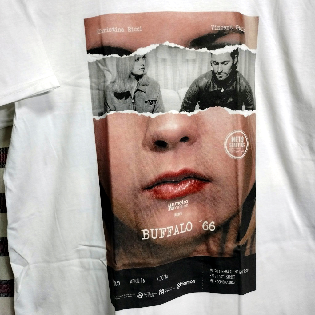 映画『バッファロー'66』BIGプリントTシャツ 【Lサイズ】TYPE D 新品/送料無料 ◆ヴィンセント・ギャロ（Buffalo '66）_画像2