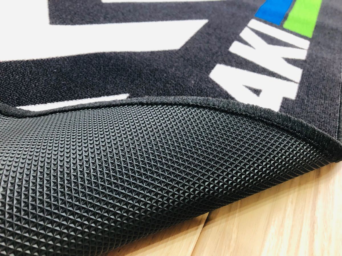 即納新品】 BIKETEK ガレージマット カワサキ 190x80cm ピット 即納新品】 BIKETEK ガレージマット カワサキ 190x80cm ピット