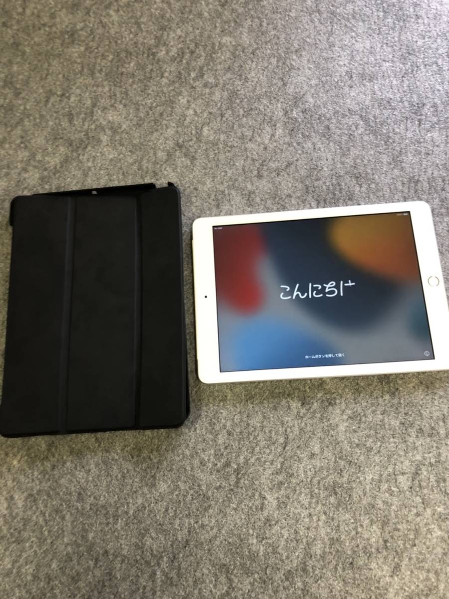 Softbank iPad 第6世代 Wi-Fi＋Cellularモデル 128GB A1954 スペースグレイ カバー付き - konam.ec