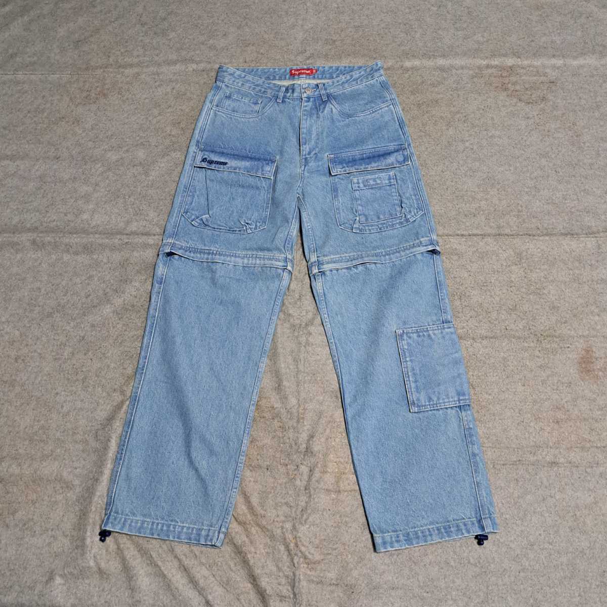 美品 シュプリーム Supreme zip-off utility pant ジップオフ ユーティリティー パンツ デニム 30 引きクーポン シュプリームパンツ Pant Utility Zip-Off Supreme デニム/ジーンズ