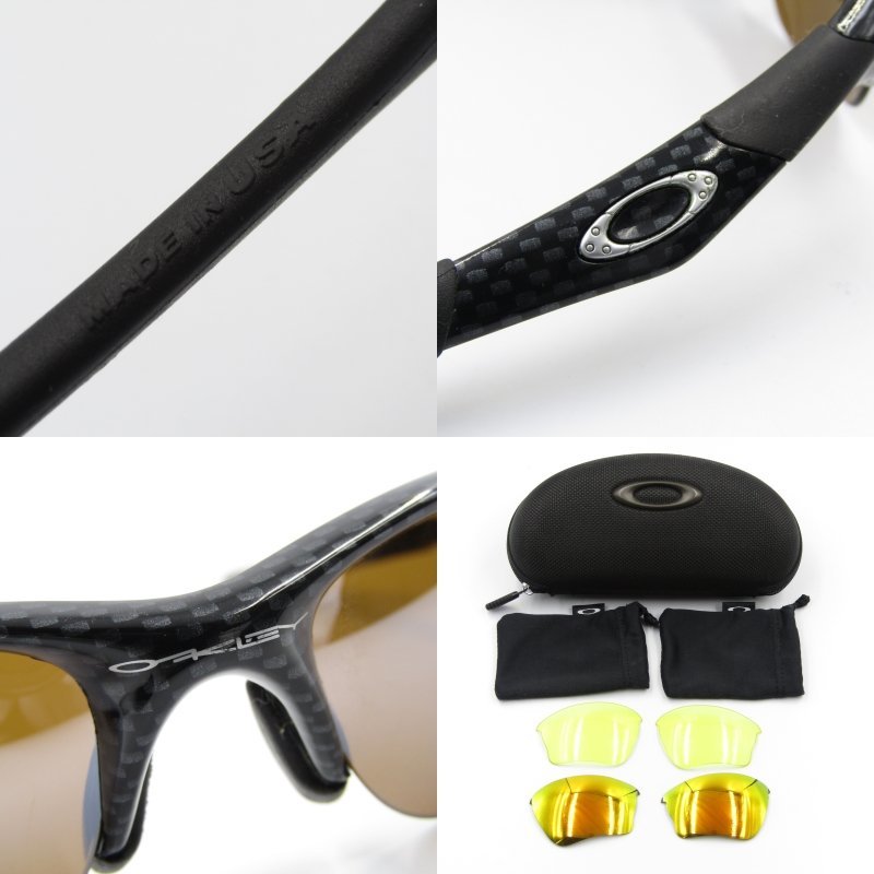 OAKLEY オークリー サングラス 12-668 HALF JACKET ハーフジャケット 旧モデル 廃盤 Carbon Fiber 65002885_画像8