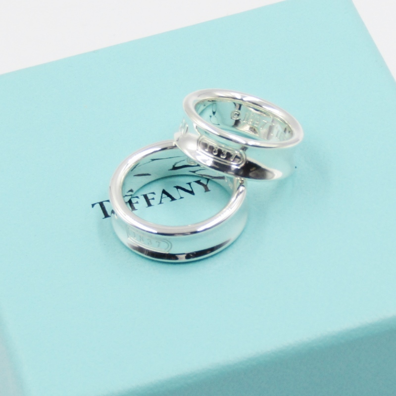 未使用 Tiffany&Co. ティファニー リング 1837 ミディアム ペアリング