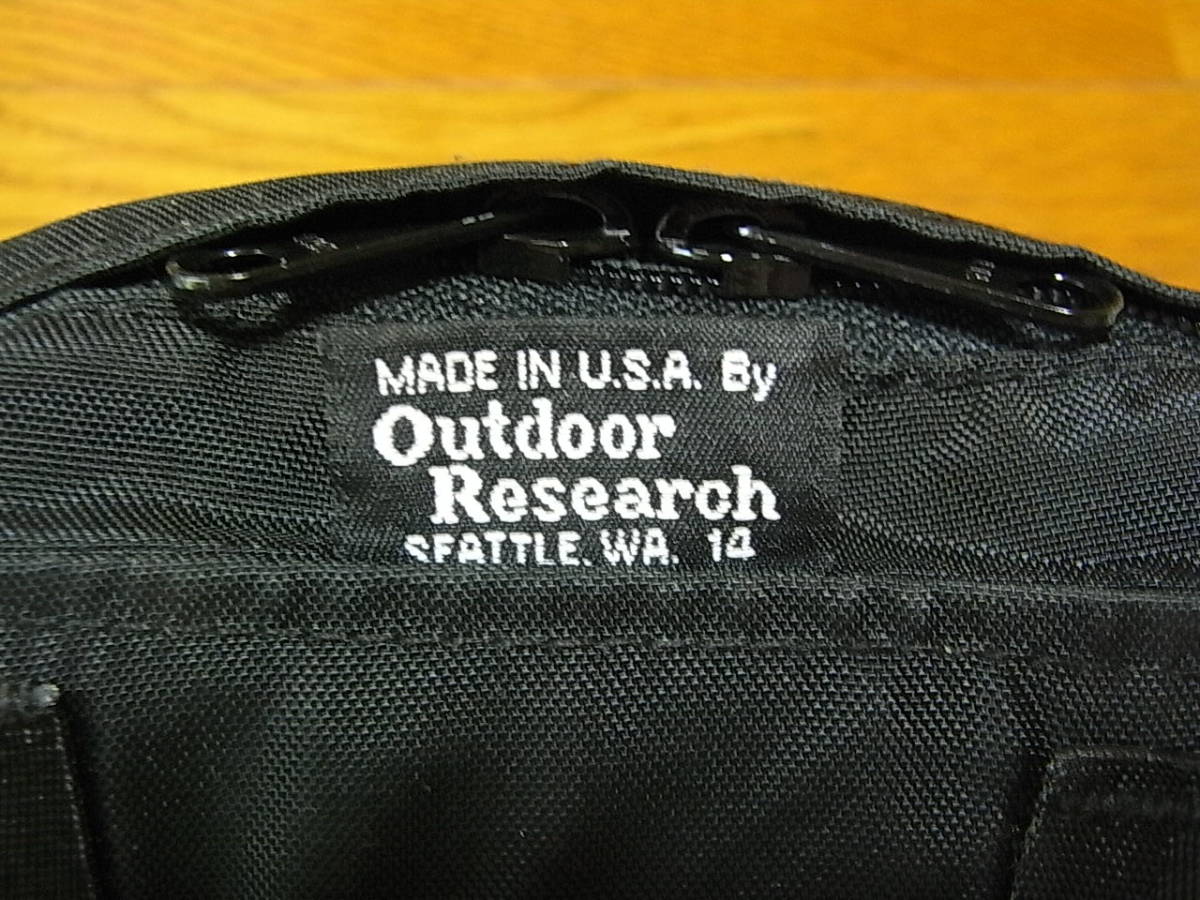  super-rare 90~00\'s USA made OUTDOOR RESEARCH outdoor li search saddle-bag MTB load JANDD SWIFT INDUSTRIES ILE HIGH ABOVE