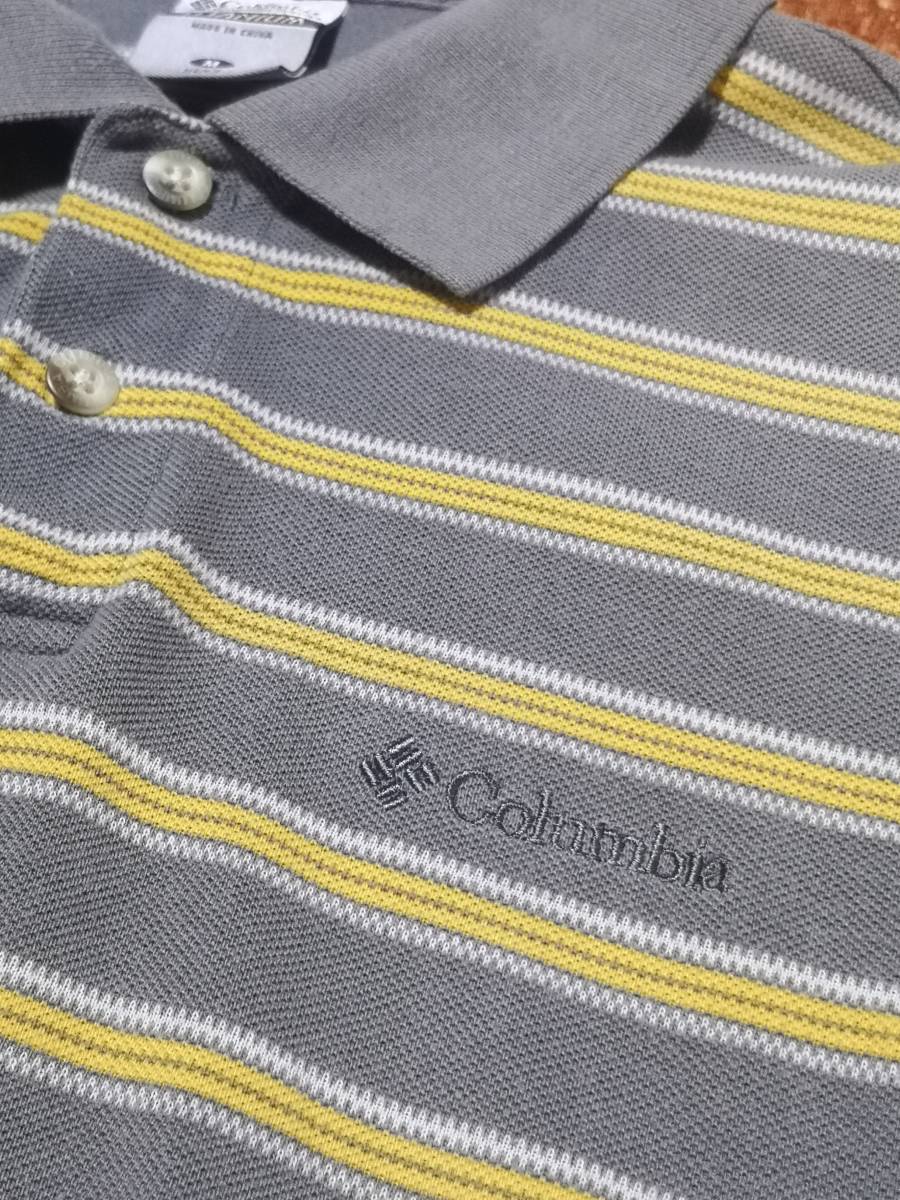 【値下げしました】Columbia　コロンビア　TITANIUM　半袖ポロシャツ　Mサイズ