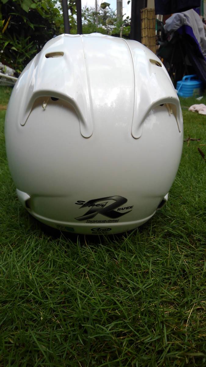 アライ　ラパイドSR 二輪車ヘルメット　SNELL規格　2008年製造_画像4