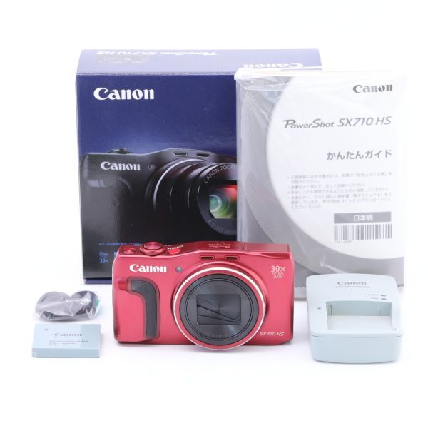 最大46%OFFクーポン Canon デジタルカメラ PowerShot SX710 HS レッド