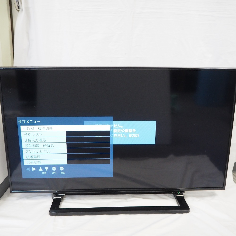 TOSHIBA 液晶テレビ 40S10 REGZA 40V型 家電 E433-