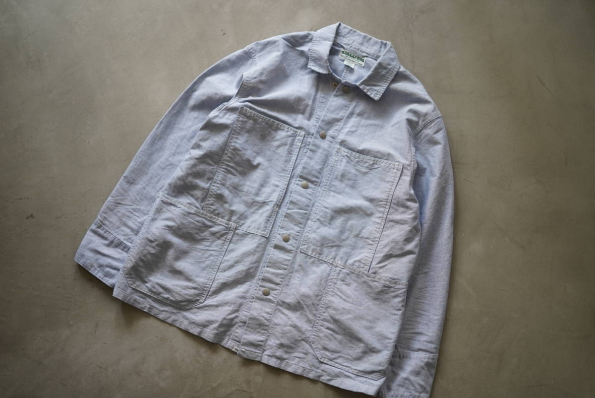 新しく着き 20SS SASSAFRAS(ササフラス) / オックスフォードトランス