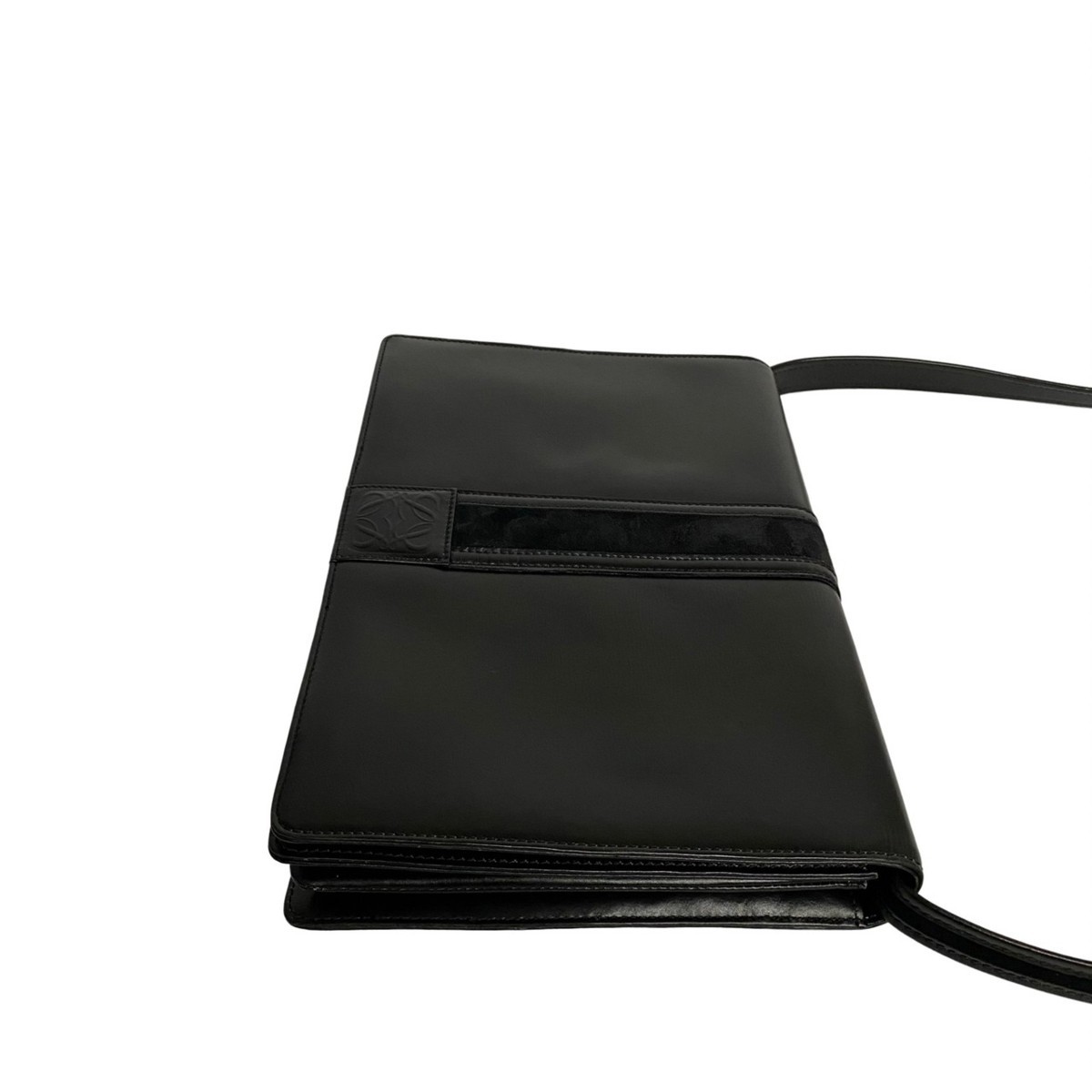 極 美品 LOEWE ロエベ ヴィンテージ アナグラム ロゴ レザー 本革 2way