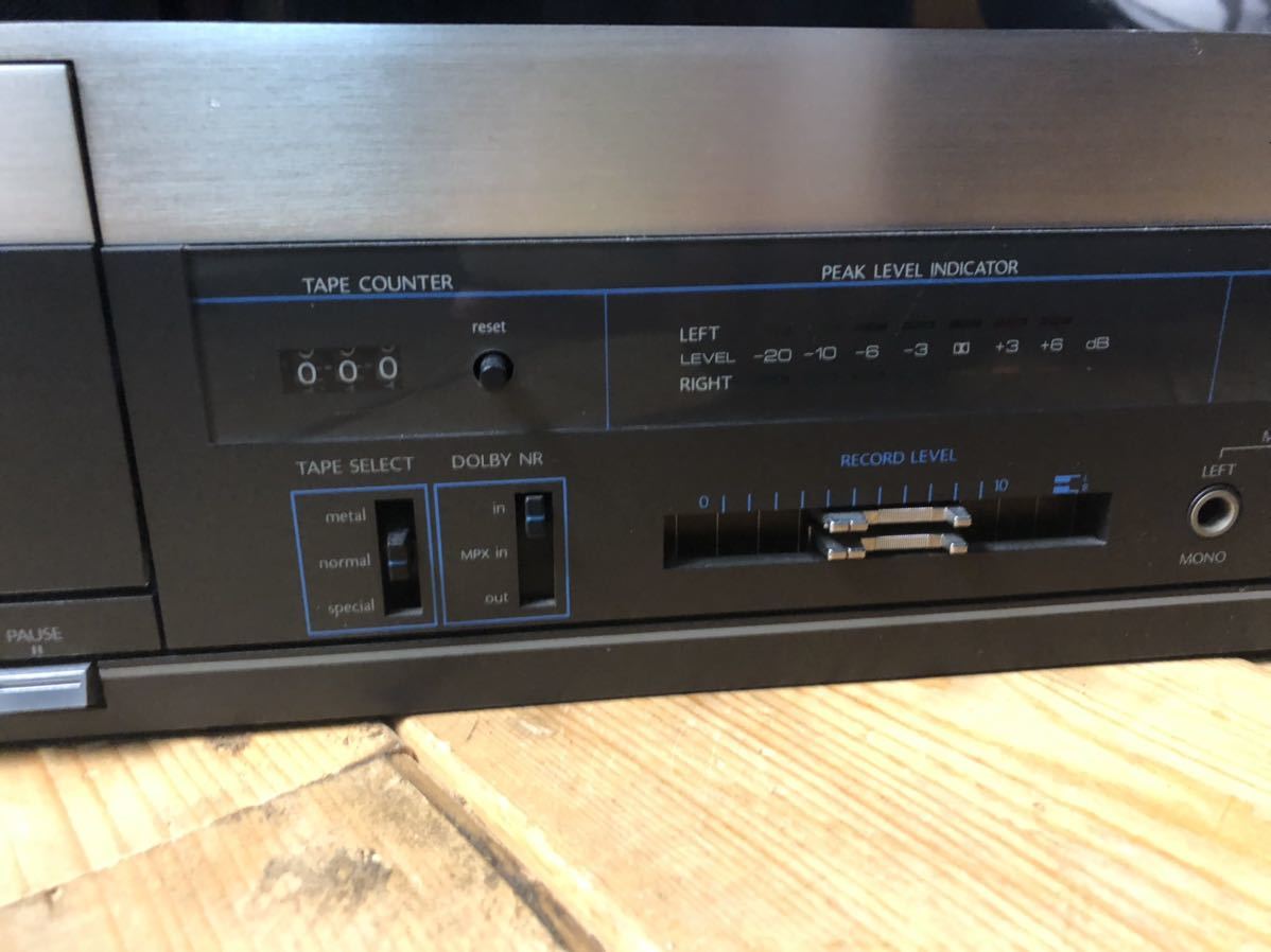 DIATONE DT-12 STEREO CASSETTE DECK 三菱電機 ダイヤトーン カセットデッキ _画像4