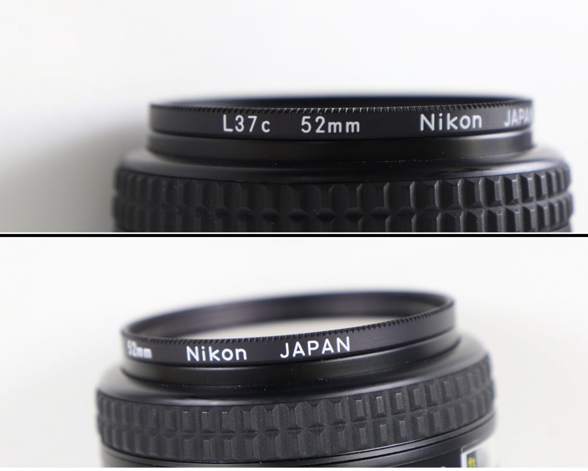 Nikon AF NIKKOR 50mm 1:1.4 D L37c 52mm ニコン ニッコール 一眼レフカメラ レンズ オートフォーカス 写真撮影 記念写真 009JNHK65_画像6