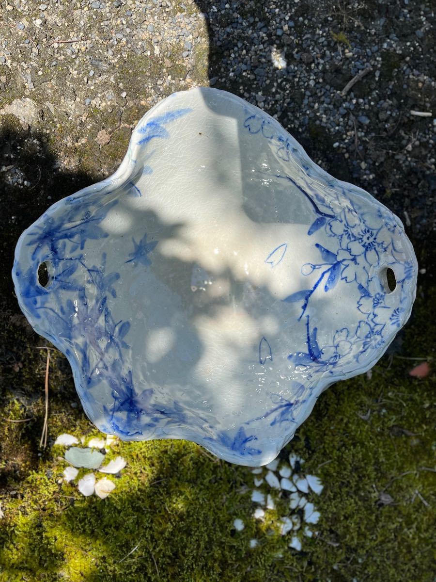 信楽焼 壷久郎作 メダカ鉢 睡蓮鉢 水鉢 直径32cm 購入超特価 信楽焼 壷久郎作 メダカ鉢 睡蓮鉢 水鉢 直径32cm 魚用品/水草