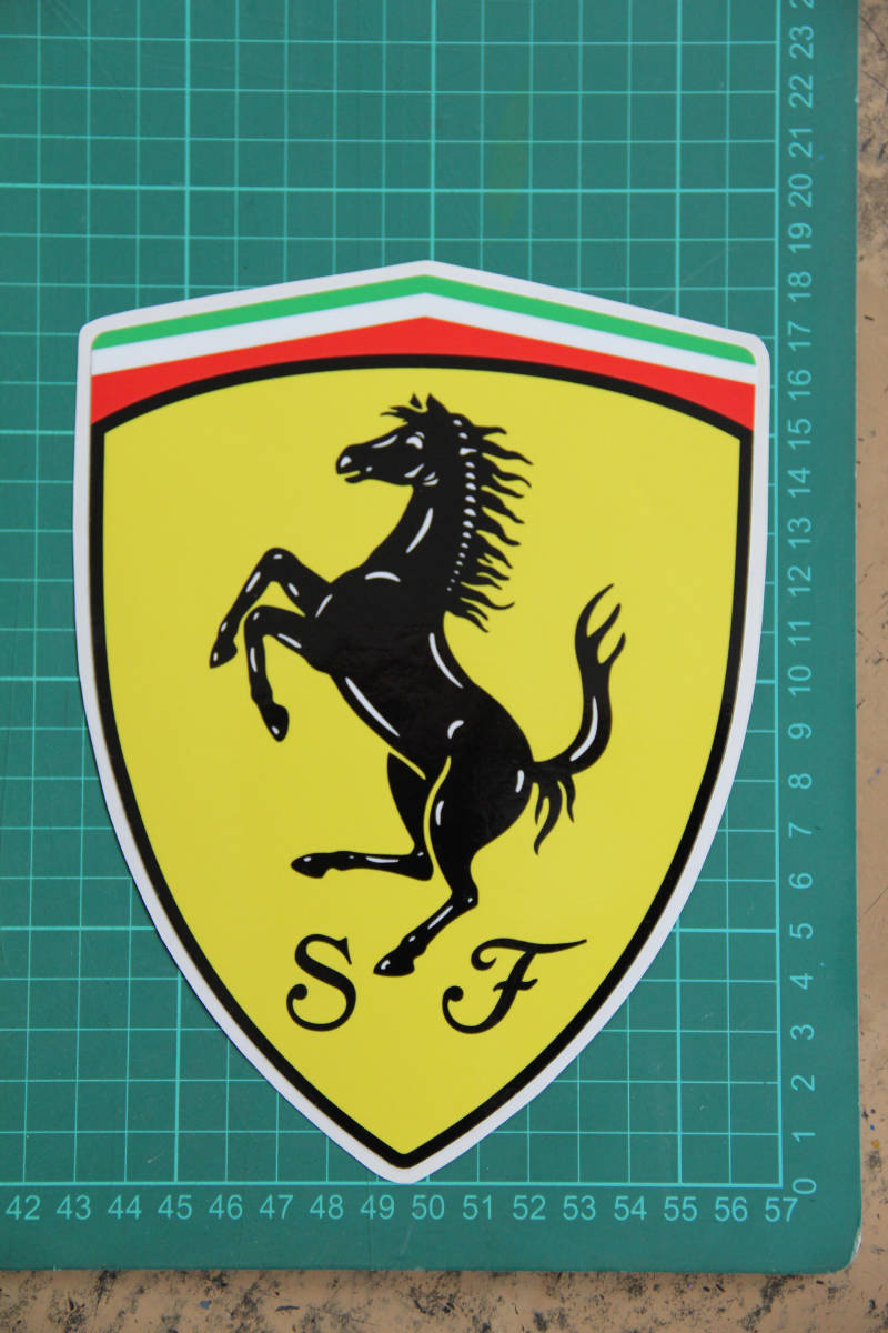 スポーツカー フェラーリ スクーデリア シール ステッカーEU流通品 の画像1