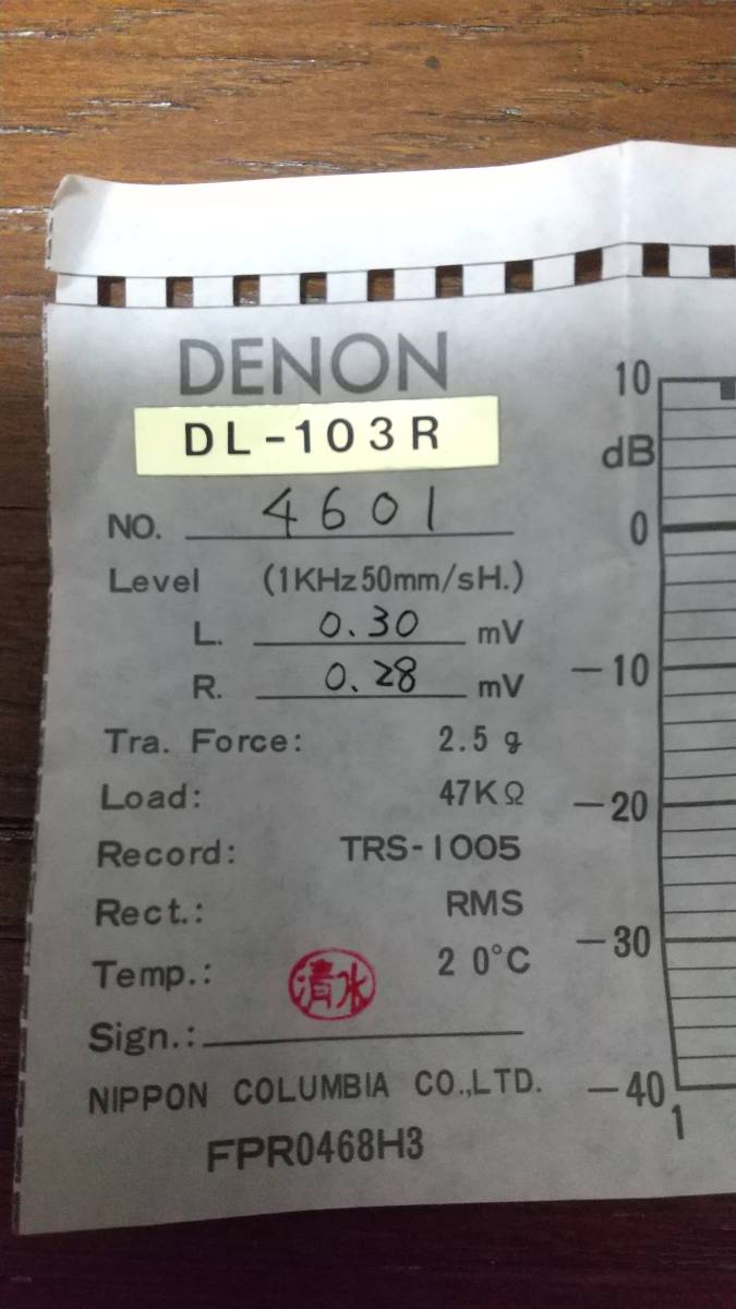 DENON デノン　DL-103R　レコード針_画像2