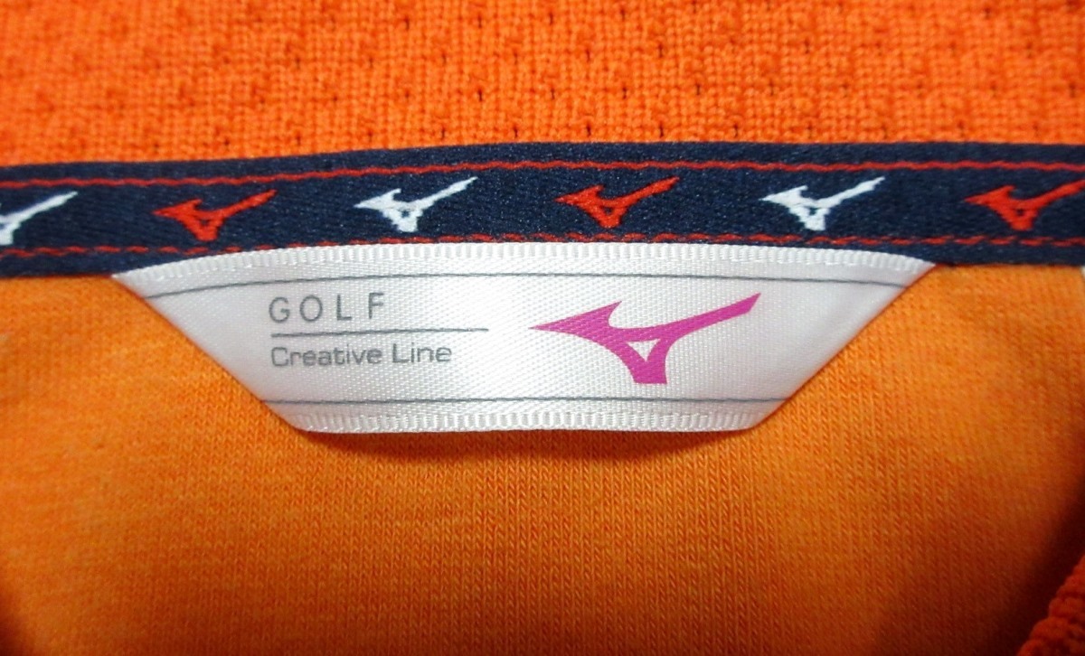  Mizuno Golf MIZUNO GOLF пирог ru земля рубашка-поло с коротким рукавом orange серия женский Golf одежда 