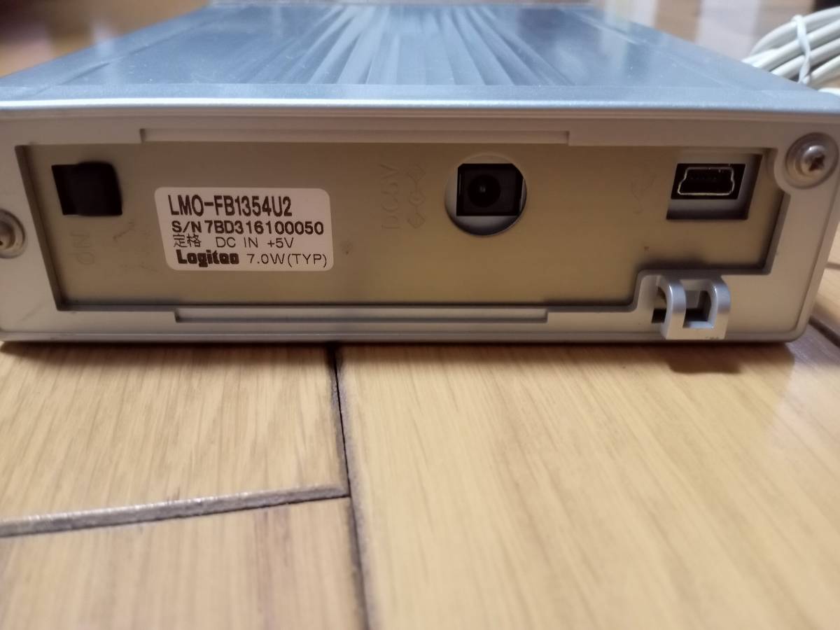中古 Logitec MOドライブ　LMO-FB1354U2 外付型 1.3GB USB 2.0　_画像3