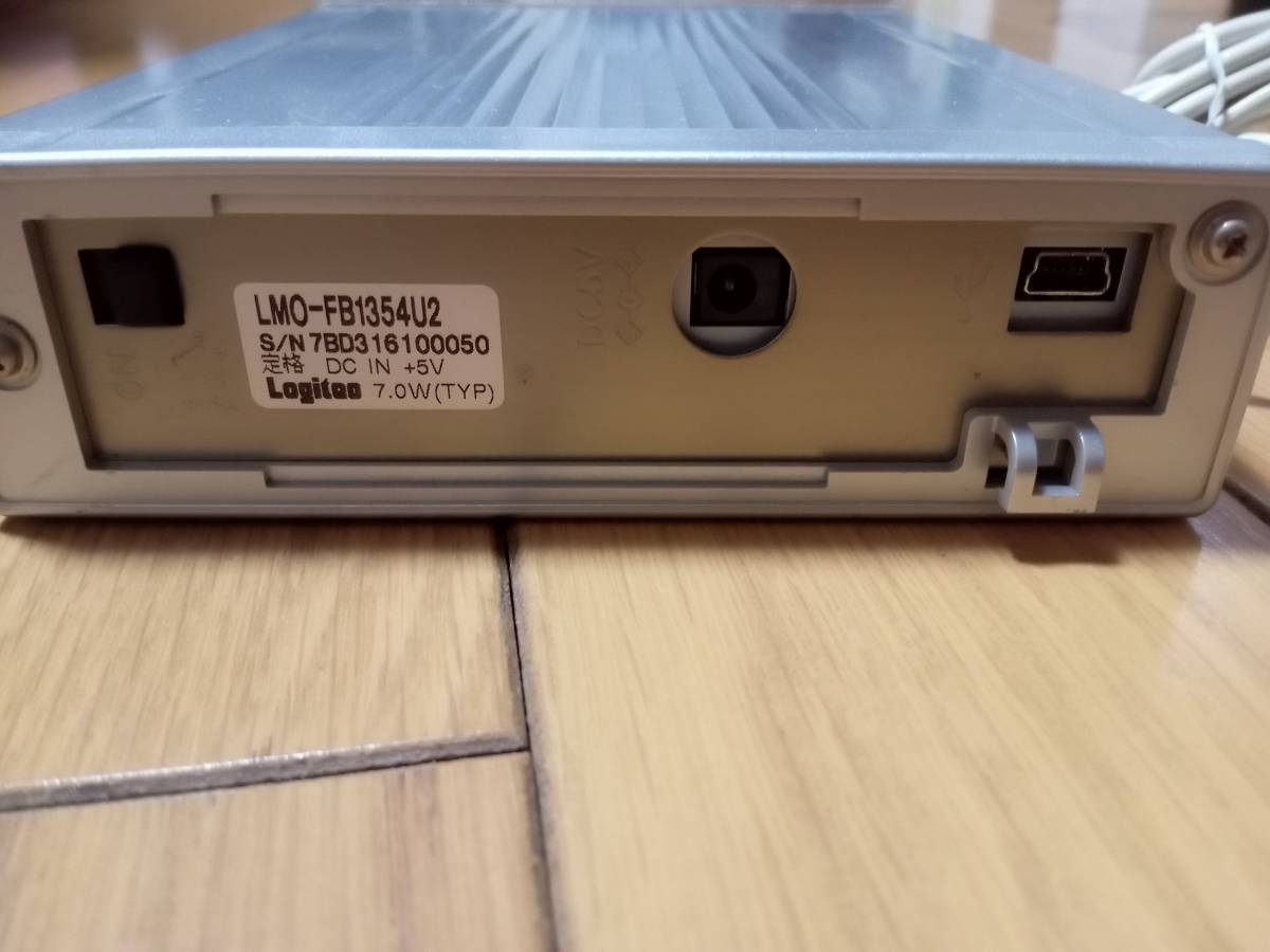 気質アップ Logitec 中古 MOドライブ LMO-FB1354U2 2.0 USB 1.3GB 外付