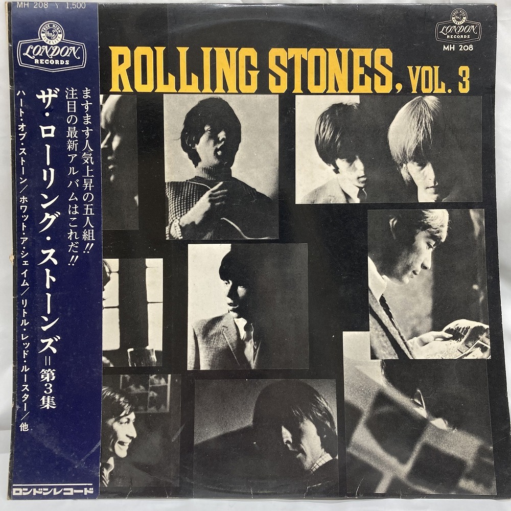 ローリング・ストーンズ ROLLING STONES 第3集 国内盤 (帯付)