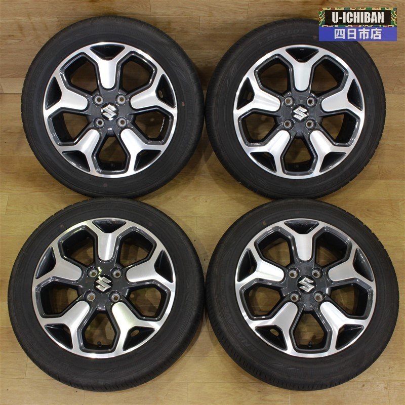 良品 スズキ MR52/92系 ハスラー X 純正アルミホイール 15インチ×4.5 +