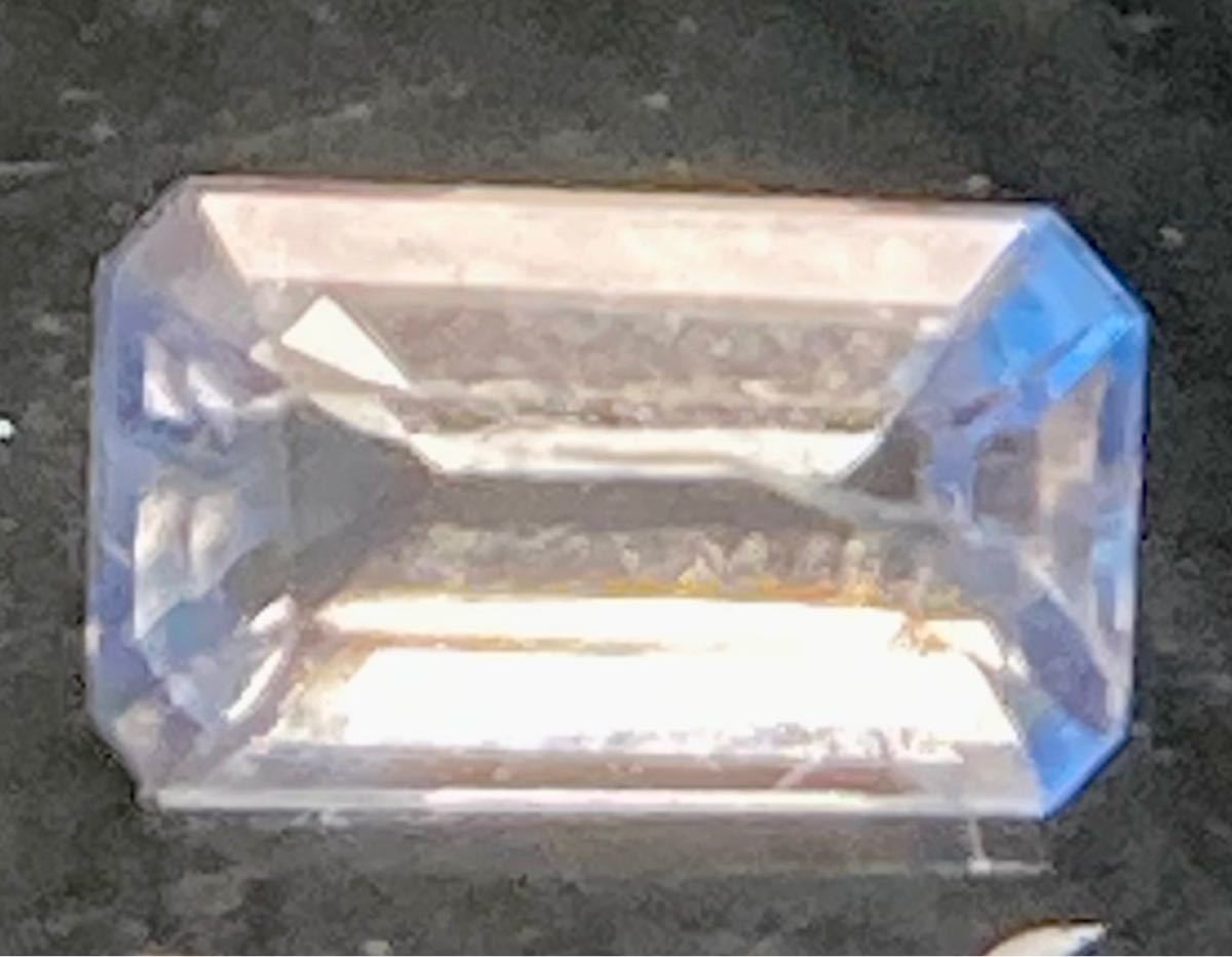 メキシコ産天然ハイヤライトオパールエメラルドカットルース0.11ct