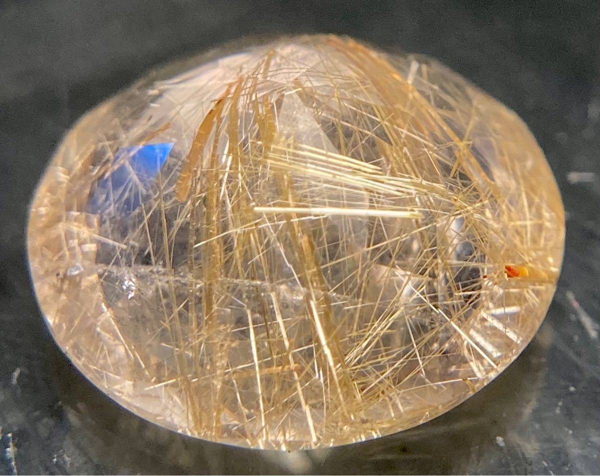 ルチルクォーツ ジェムストーン 3.90ct ルチル 裸石 ルース 天然ルチル