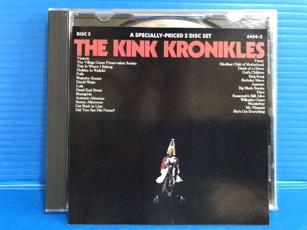 【CD】キンクス THE KINS KINK KRONIKLES DISC 2 米盤 洋楽 999_画像1