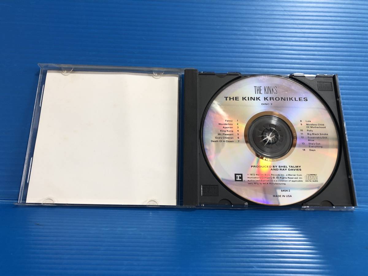 【CD】キンクス THE KINS KINK KRONIKLES DISC 2 米盤 洋楽 999_画像4