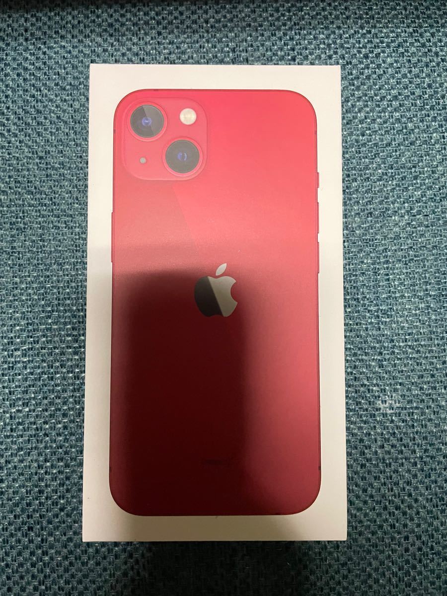 iPhone13 128GB SIMフリー プロダクトレッド product red 新品未使用未