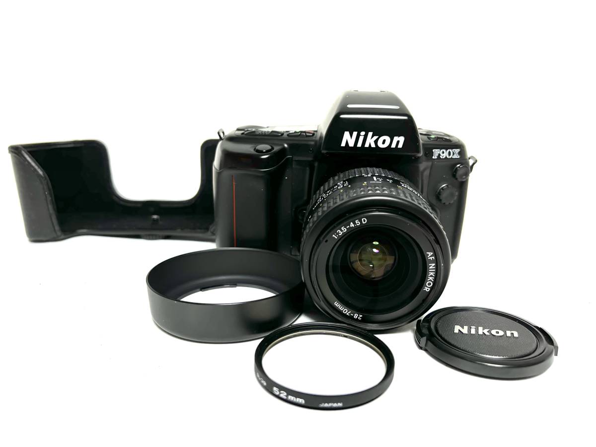 シューズが購入できます NIKON AF F90X NIKON / レンズ２本 NIKKOR フィルムカメラ