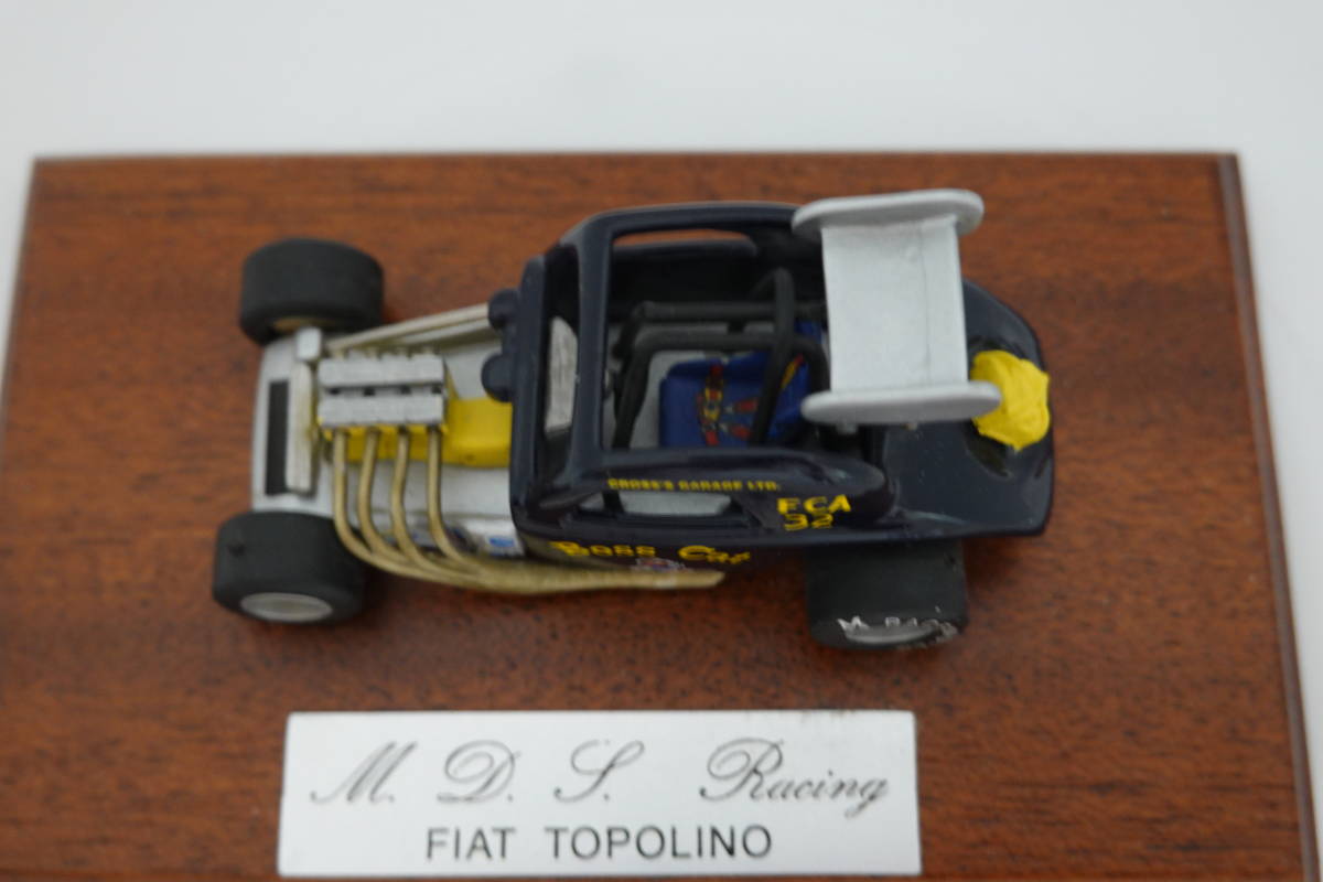 レアM.D.S. Racing 1/43フィアットホットロッドR57 FIAT TOPOLINO ALTERED HOT ROD_画像8