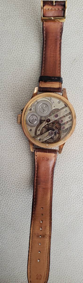 K14　ジャガー・ルクルト　アンティーク腕時計_画像3
