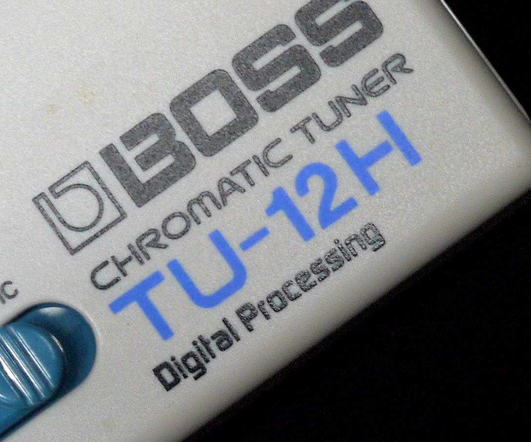 ▲【R407-D220】現状品　針式チューナー　BOSS CHROMATIC TUNER　TU-12H　ギターチューニング_画像6