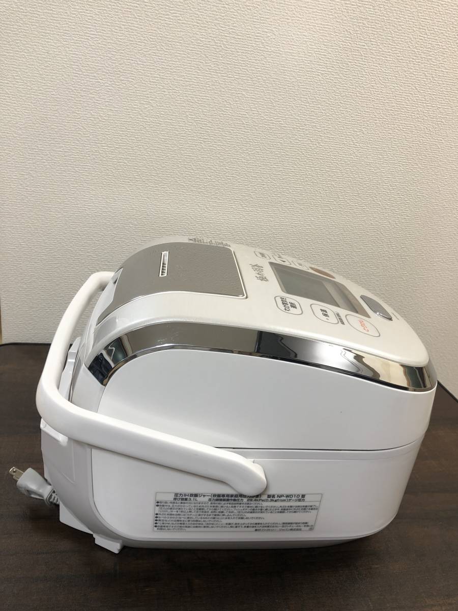 新品、本物、当店在庫だから安心】 象印 圧力IH炊飯器 5.5合 NP-WD10