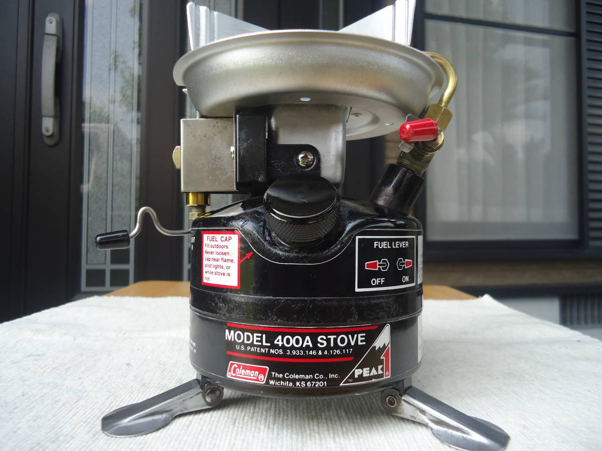 シングルバ ヤフオク! PEAK1 400A STOVE シングル... - Coleman