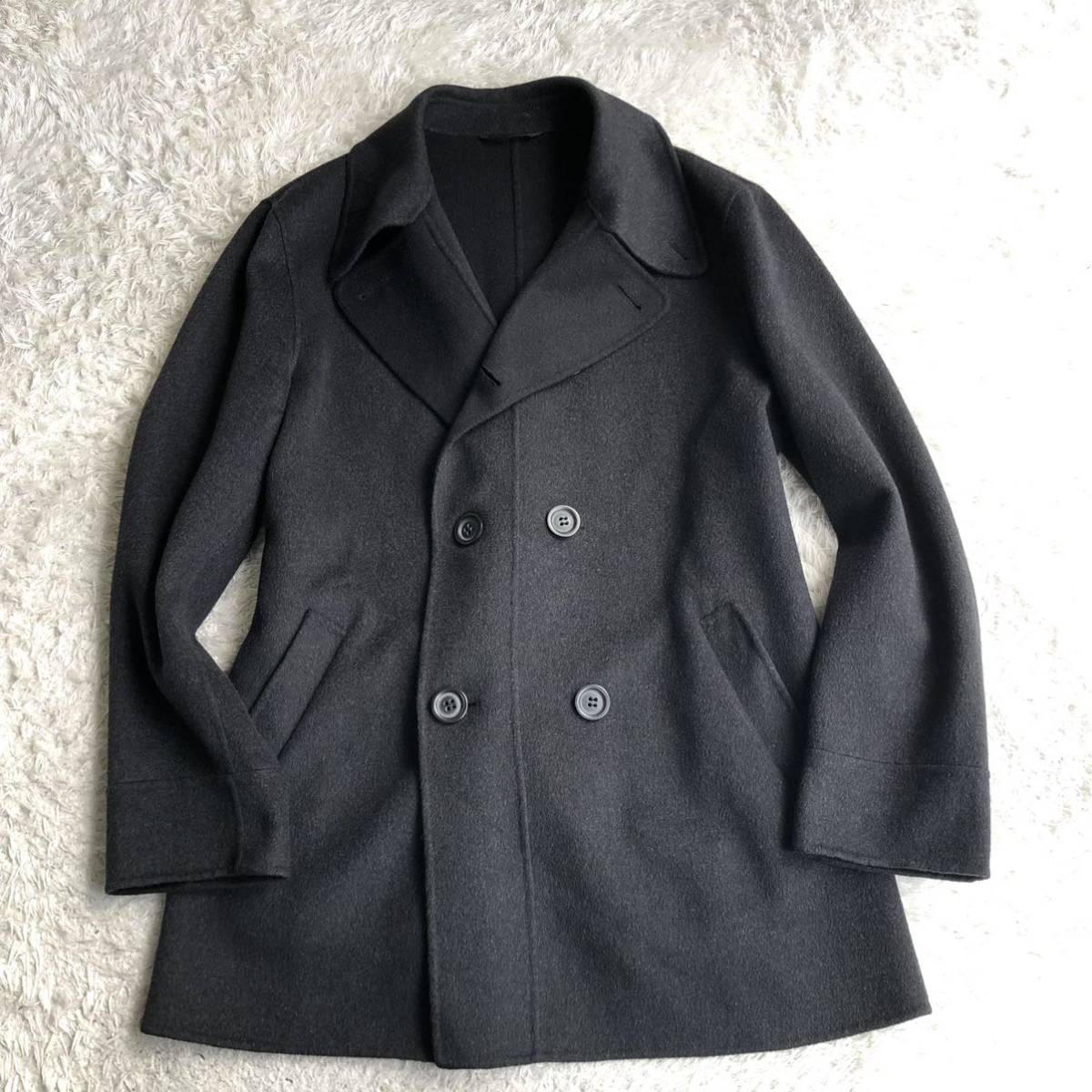 アルマーニ コレツィオーニ LUXURY カシミヤ 100% Pコート ARMANI COLLEZIONI 50 L~XL相当 transporcar.com