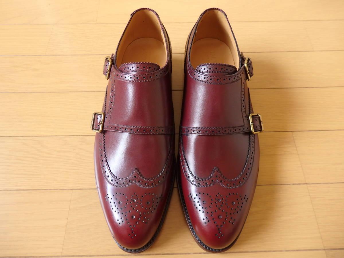 ☆新品! 最高級! J.M.ウエストン J.M.WESTON 334 ダブルモンク 8D