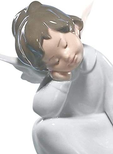 正規品 入手困難 リヤドロ 新品 LLADRO 天使の考えごと なんとかなるよ 幸運 開運 プレゼント 置物 置き物 インテリア 15x12x11cm_画像2