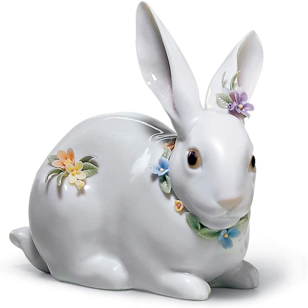 正規品 入手困難 リヤドロ 新品 LLADRO うさぎ 白うさぎ 幸運 開運 ...