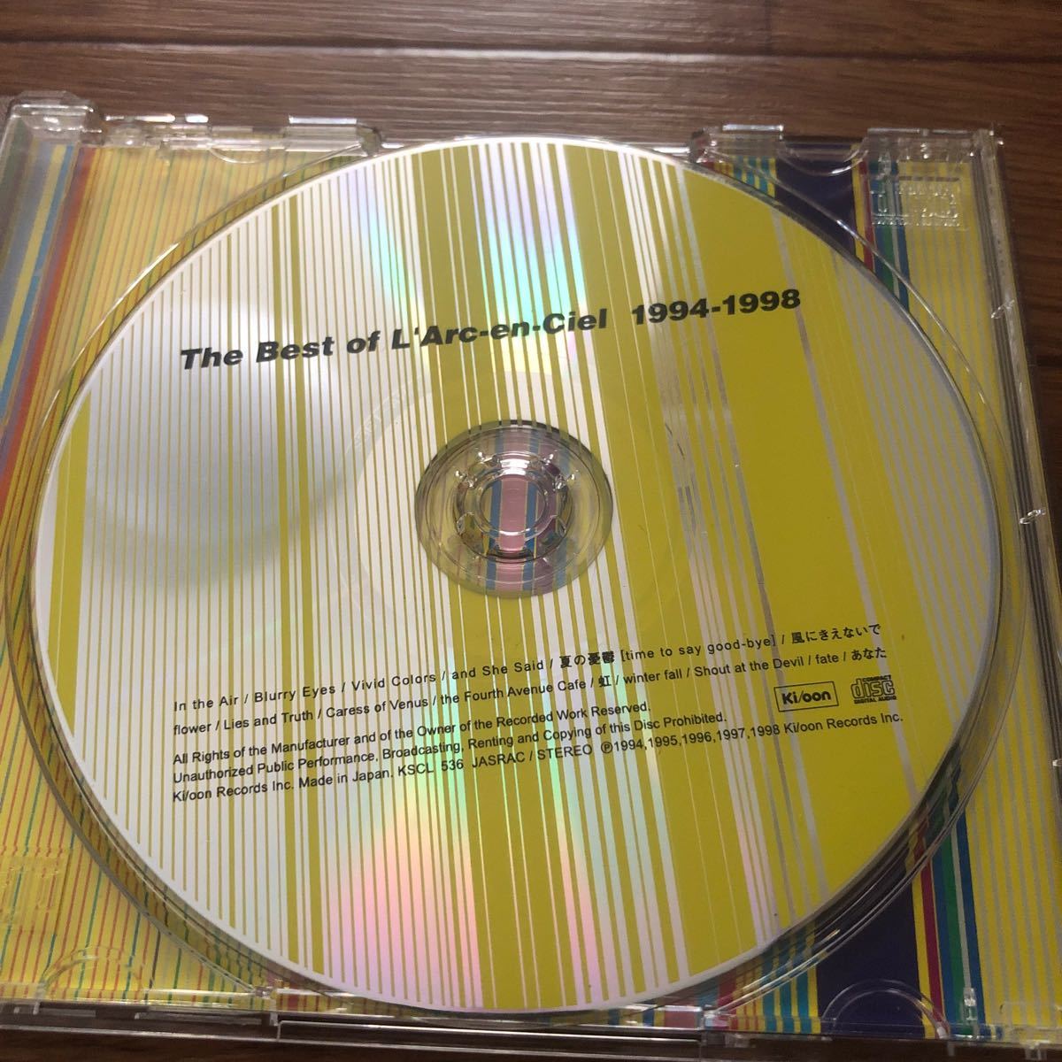 The Best of LArc~en~Ciel 1994-1998 