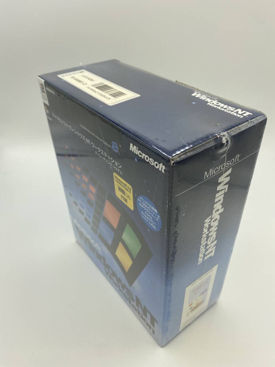 新品未開封品 【送料無料】 Microsoft Windows NT 4.0 Workstation 製品版　PC/AT互換機、PC9800シリーズ対応