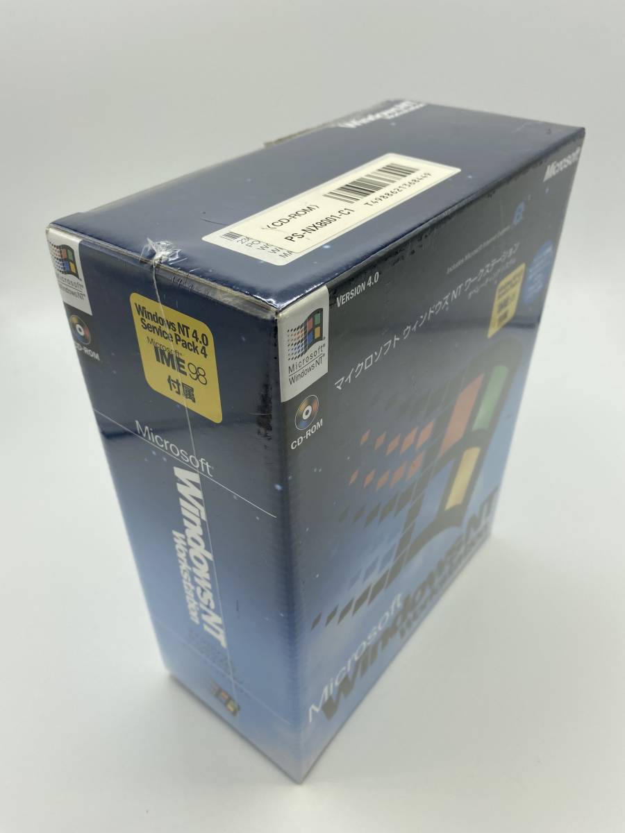 新品未開封品 【送料無料】 Microsoft Windows NT 4.0 Workstation 製品版　PC/AT互換機、PC9800シリーズ対応