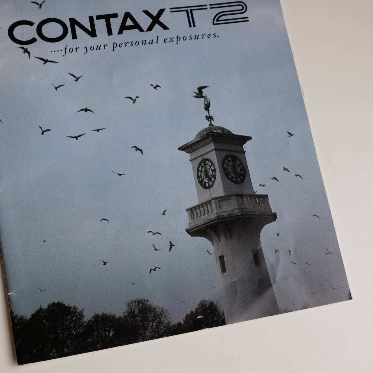  Contax CONTAX T2 catalog pamphlet leaflet Kyocera 