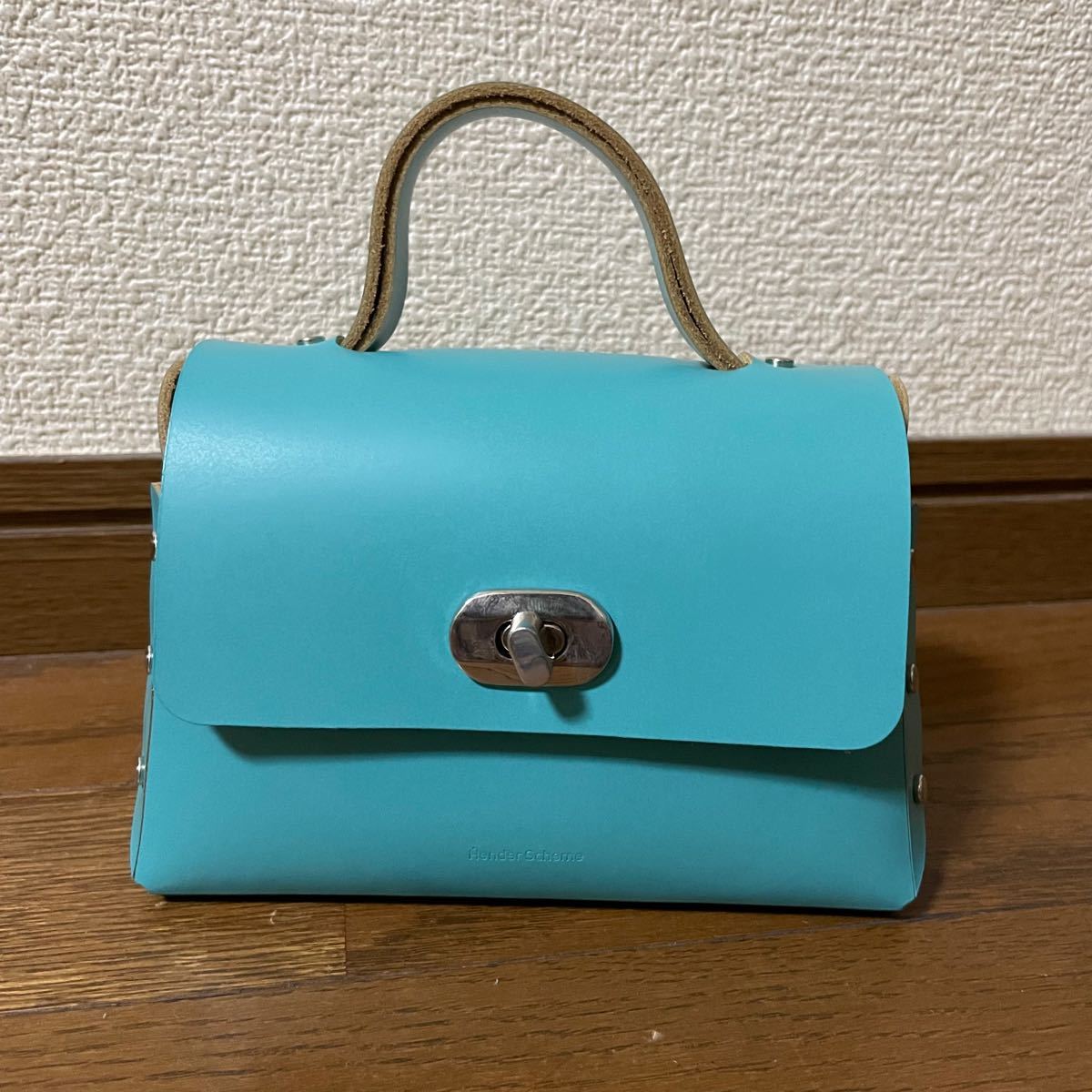 assemble hand bag flap S【水色】 メンズファッション バッグ shottys.com