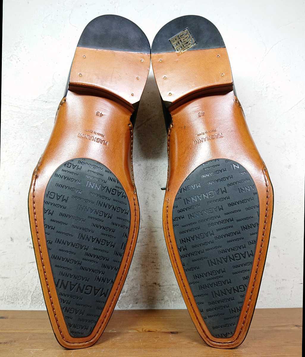 SPAIN製 MAGNANNI/マグナーニ オパンケ製法 音符柄 ホールカット SPAIN製 MAGNANNI/マグナーニ オパンケ製法 音符柄 ホールカット