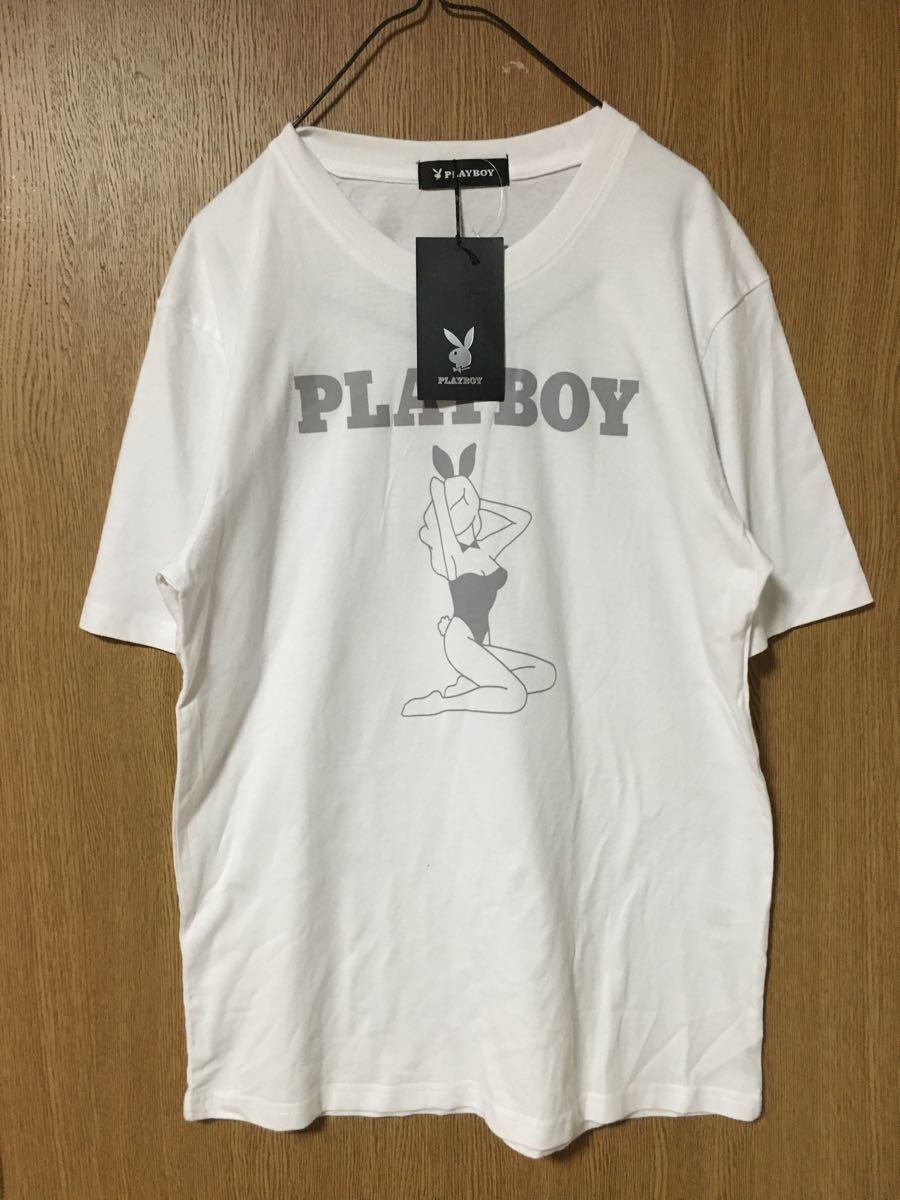 PLAYBOY   Tシャツ　L 