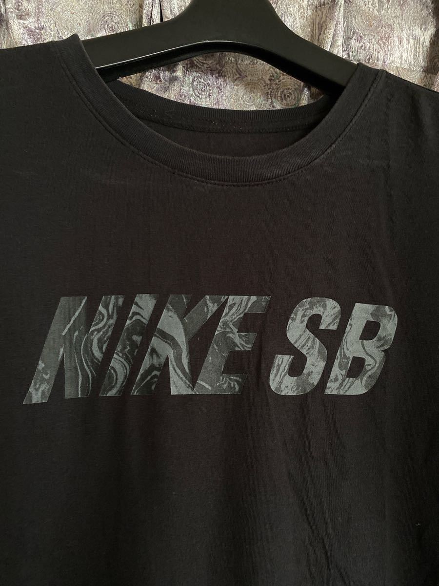 NIKE ナイキ 半袖Tシャツ Tシャツ ロゴTシャツ ナイキsb NIKEsb スケボー メンズ S 黒 ブラック シャツ Tシャツ 半袖_画像3