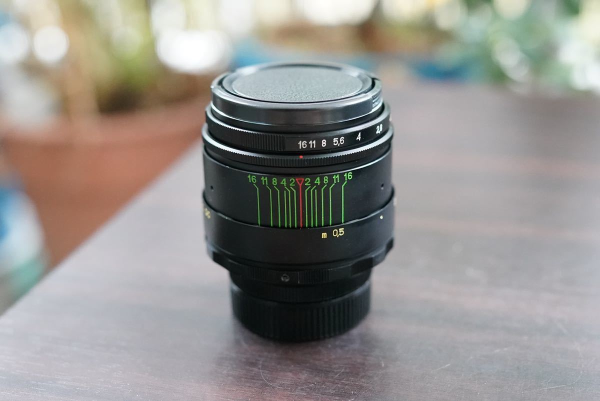 送料無料 未使用品 Helios-44-2 58mm f2 ぐるぐるボケ オールドレンズ