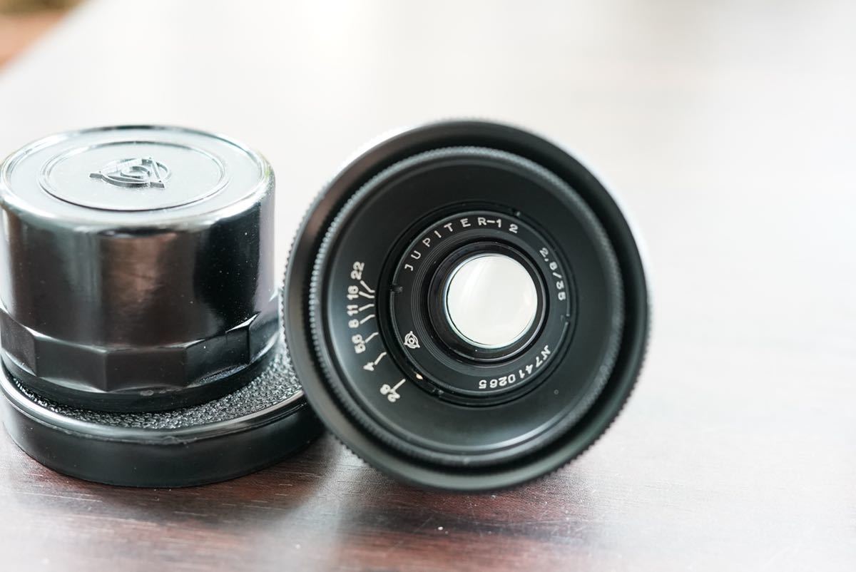 未使用品 Jupiter-12 35mm f2.8 L39 ライカlマウント オールドレンズ