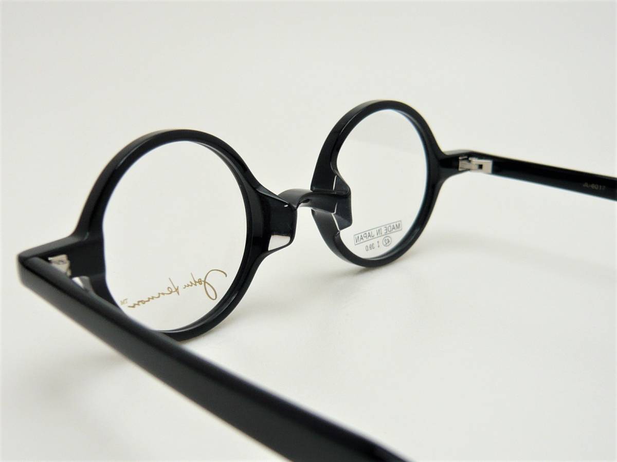 新品 ジョンレノン メガネ JL-6017-1-42 ブラック JOHN LENNON 一山